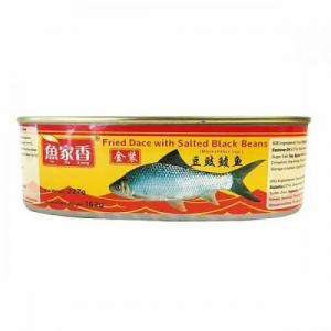鱼家香豆豉鲮鱼184g