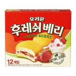 韩国鲜莓派336g