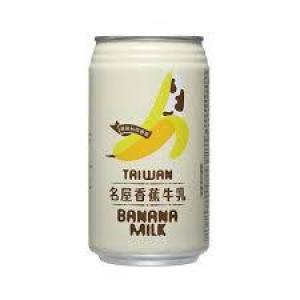 名屋香蕉牛乳 340ml