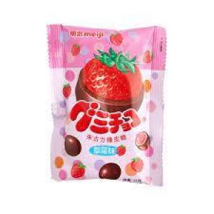 明治草莓味橡皮糖巧克力53g