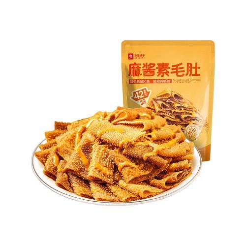 良品铺子麻酱素毛肚105g