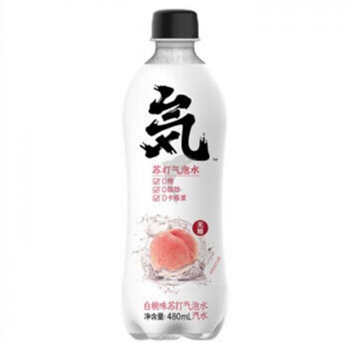 元气森林气泡水-白桃味 480ml
