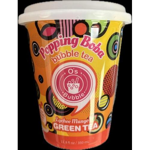 OB荔枝芒果爆珠绿茶350ml