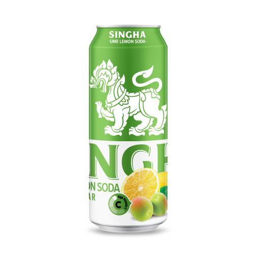 泰国胜狮青梅柠檬苏打水330ml