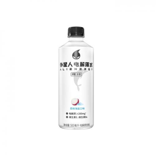 元气森林外星人电解水-荔枝海盐500ml