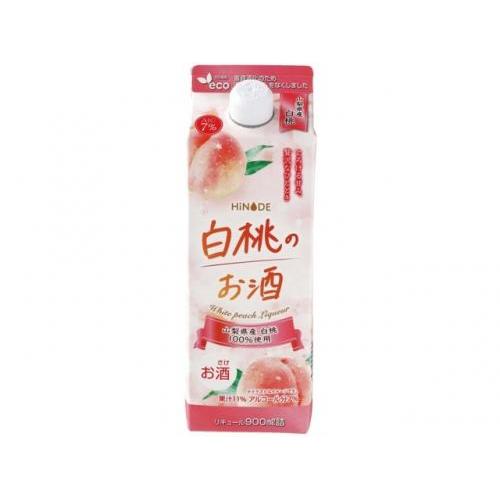 日本进口白桃味果酒900ml