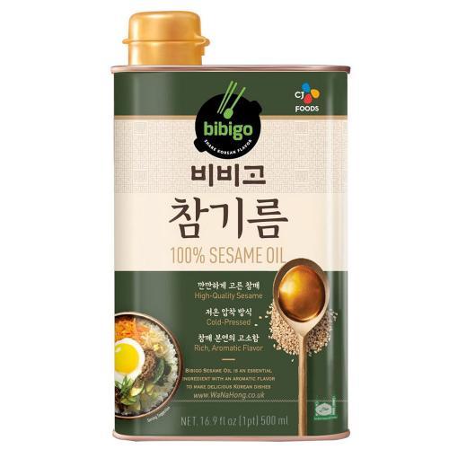 韩国罐装麻油500ml