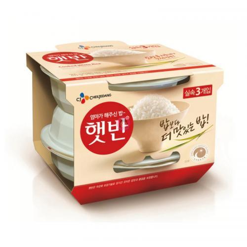 韩国即食白饭3个装