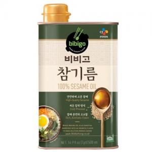 韩国罐装麻油500ml