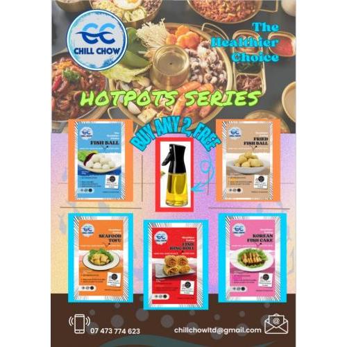 【限时送油壶】2包CC韩式鱼饼200g