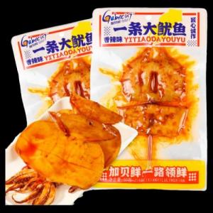 加贝鲜大鱿鱼-香辣味50g