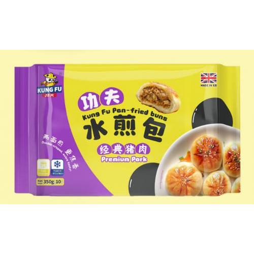 功夫经典猪肉水煎包350g