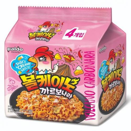 韩国Paldo火山奶油面4x130g
