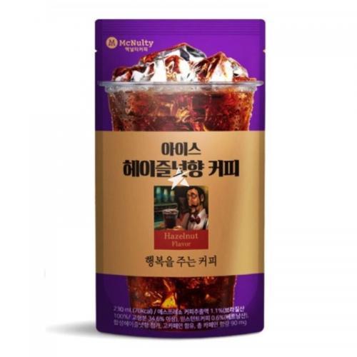 Mcnulty 浓缩冰咖啡榛子味190ml