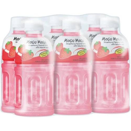 椰果草莓味饮6x320ml