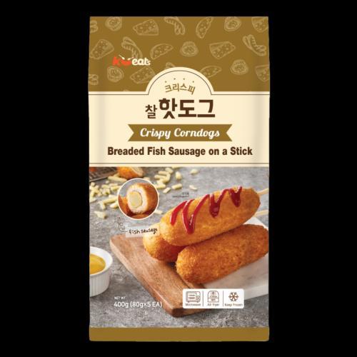 韓國脆皮玉米熱狗（魚肉腸）5x80g