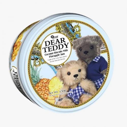 Dear Teddy罐装菠萝酱椰子饼150g