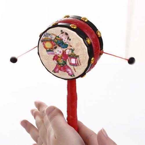 传统手摇鼓1个