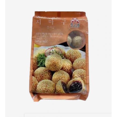 双合源速冻芝麻红豆球400g