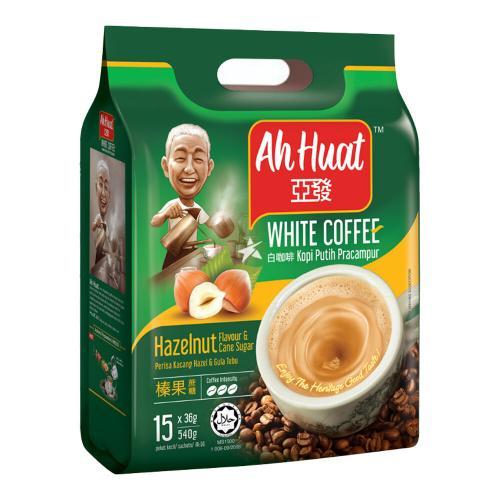 呀发榛果蔗糖白咖啡540g