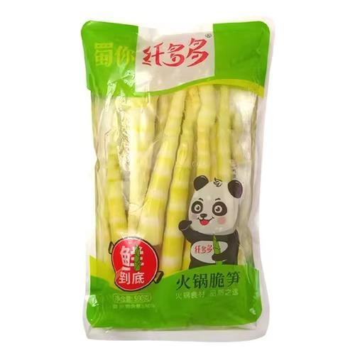 纤多多火锅脆笋500g