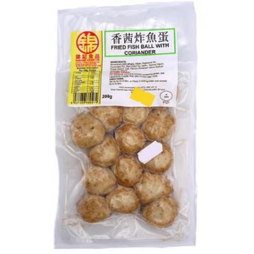 锦记香茜炸鱼蛋 200g