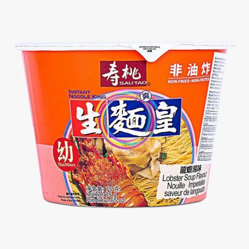 寿桃龙虾汤生面王碗面75g