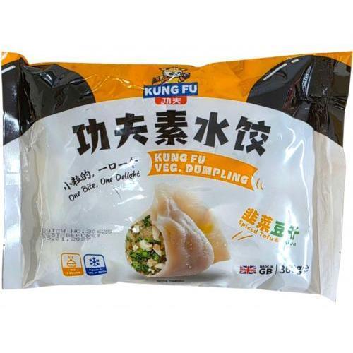 功夫韭菜豆干水饺360g