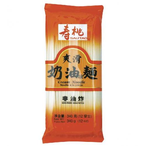 【99p]寿桃奶油面340g