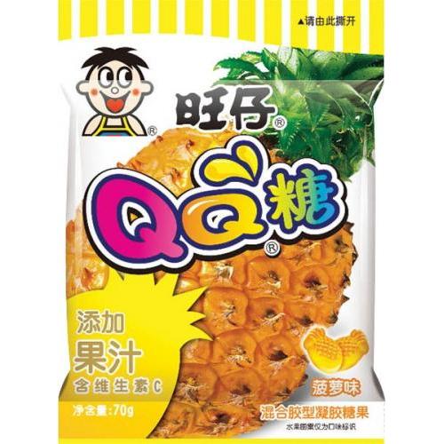 【99p】旺仔QQ糖菠萝味70g