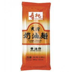 【99p]寿桃奶油面340g