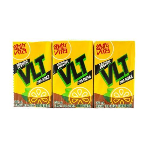 维他零糖柠檬茶6x250ml