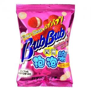 四洲泡泡荔枝味糖80g
