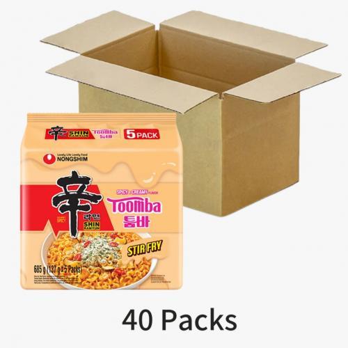 农心辛拉麵辣奶油起司拌麵40包1箱