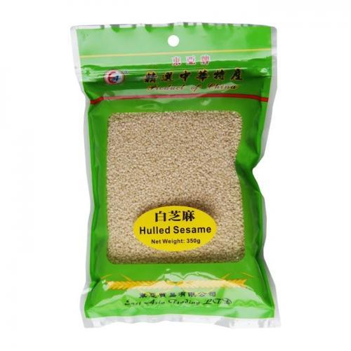 东亚牌脱皮白芝麻350g
