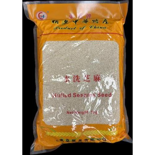 东亚牌脱皮白芝麻1kg