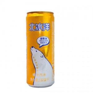 北冰洋橙汁汽水330ml